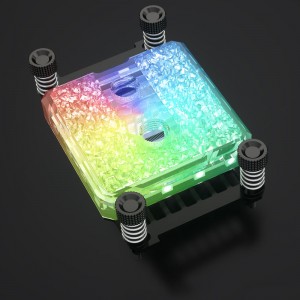 Barrow Icicle AMD folyadékhűtés, RGB - akril(LTIFHYA-04  (Acrylic))